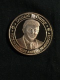 POTUS Donald Trump 1 OZ .999 Fine Copper Bullion Round