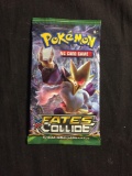 Sealed Pokemon XY Fates Collide 10 Card Booster Pack