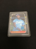 1987 Donruss #35 BO JACKSON Royals ROOKIE Baseball Card