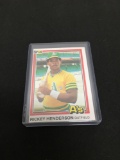 1981 Donruss #119 RICKEY HENDERSON A's 2nd Year Vintage Baseball Card