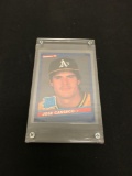 1986 Donruss JOSE CANSECO A's ROOKIE Baseball Card - HOT NEW MOVIE