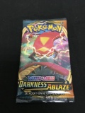 POKEMON Sword & Shield Darkness Ablaze Factory Sealed Booster Pack 10 Game Cards