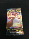 POKEMON Sword & Shield Darkness Ablaze Factory Sealed Booster Pack 10 Game Cards