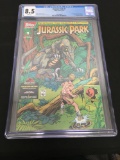 CGC Graded 8.5 - Jurassic Park #1 Topps Comics 6/93