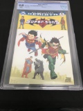 CGC Graded 9.9 - Super Sons #1 DC 4/2017 Hall of Comics CBCS Varient A