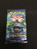 POKEMON XY Evolutions Factory Sealed Booster Pack 10 Game Cards