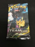 POKEMON Sun & Moon Team Up Factory Sealed Booster Pack 10 Game Cards