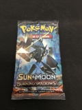 POKEMON Sun & Moon Burning Shadows Factory Sealed Booster Pack 10 Game Cards