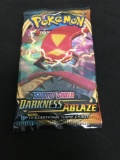 POKEMON Sword & Shield Darkness Ablaze Factory Sealed Booster Pack 10 Game Cards