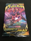 POKEMON Sword & Shield Darkness Ablaze Factory Sealed Booster Pack 10 Game Cards