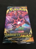 POKEMON Sword & Shield Darkness Ablaze Factory Sealed Booster Pack 10 Game Cards