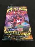 POKEMON Sword & Shield Darkness Ablaze Factory Sealed Booster Pack 10 Game Cards