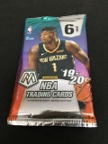 Panini Mosaic '19-20 NBA Trading Cards Factory Sealed Pack 6 Cards