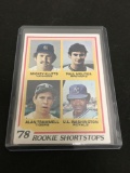 1978 Topps #707 PAUL MOLITOR & ALAN TRAMMELL HOF Rookie Baseball Card Vintage