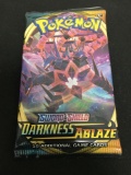 POKEMON Sword & Shield Darkness Ablaze Factory Sealed Booster Pack 10 Game Cards