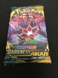 POKEMON Sword & Shield Darkness Ablaze Factory Sealed Booster Pack 10 Game Cards