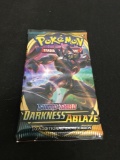 POKEMON Sword & Shield Darkness Ablaze Factory Sealed Booster Pack 10 Game Cards