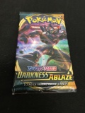 POKEMON Sword & Shield Darkness Ablaze Factory Sealed Booster Pack 10 Game Cards