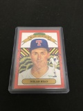 1990 Donruss Diamond Kings NOLAN RYAN Rangers ERROR WRONG BACK Baseball Card