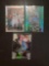 Refractor lot of 3