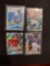 Baseball card lot of 4