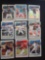 Baseball Rc lot of 9