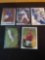 Baseball card lot of 5