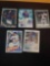 Sports card lot of 5