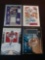 Auto & jersey card lot of 4