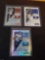 Auto card lot of 3