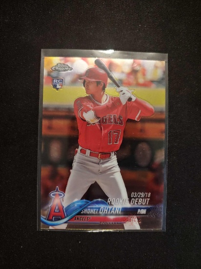 Shohei Ohtani Topps Chrome Rc