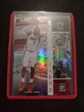 LeBron James refractor card