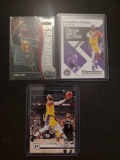 LeBron James card lot of 3