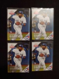 Baseball card lot of 4