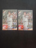 Topps Rhys Hoskins rc lot of 2