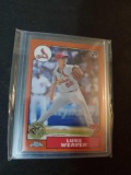 Topps Chrome Luke Weaver Rc refractor #18/25