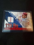 Chase Utley jersey card