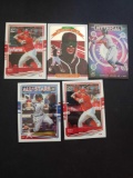 Baseball lot of 5