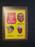 Willie May Vintage Home Run Leaders card