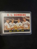 Vintage Mickey Mantle AL Bombers card