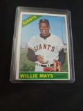 1966 Willie Mays card