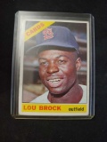 1966 Topps Lou Brock card