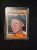 Vintage Whitey Ford card