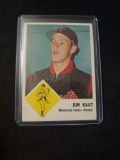 Vintage Fleer Jim Kaat card