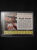 Hank Aaron card
