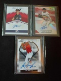 Autograph lot of 3