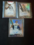 Autograph lot of 3