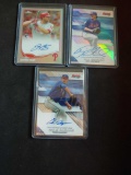 Autograph lot of 3