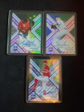 Autograph lot of 3