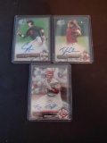 Autograph lot of 3